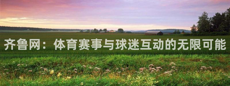 摩根娱乐.com：齐鲁网：体育赛事与球迷互动的无限可能